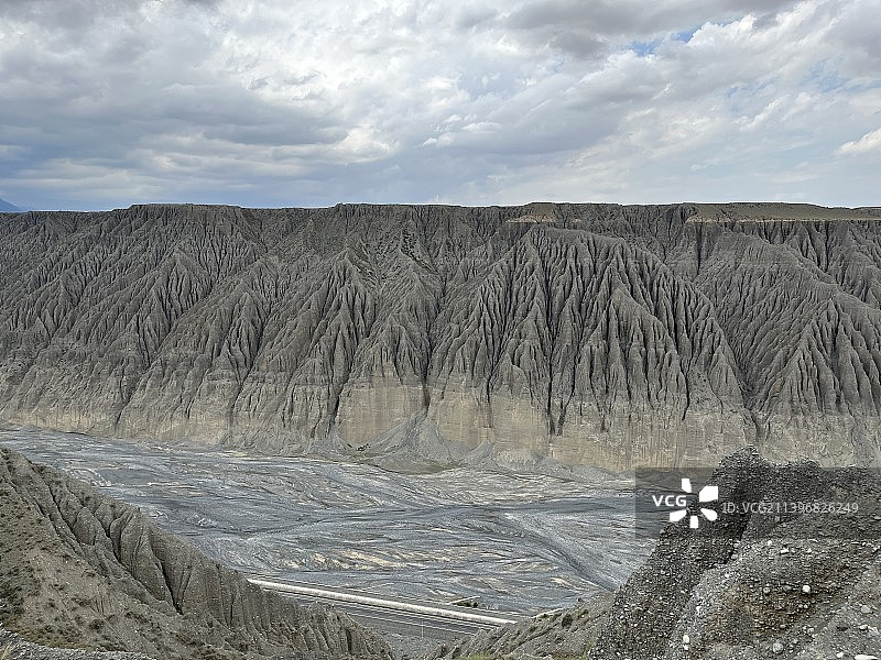 独山子大峡谷图片素材