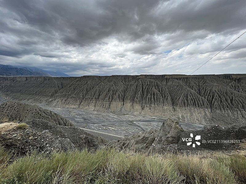 独山子大峡谷图片素材