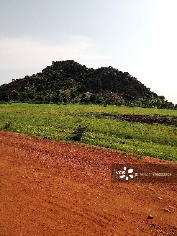 苏丹的田野风光图片素材