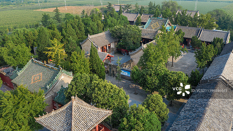 河南获嘉县同盟山武王庙图片素材