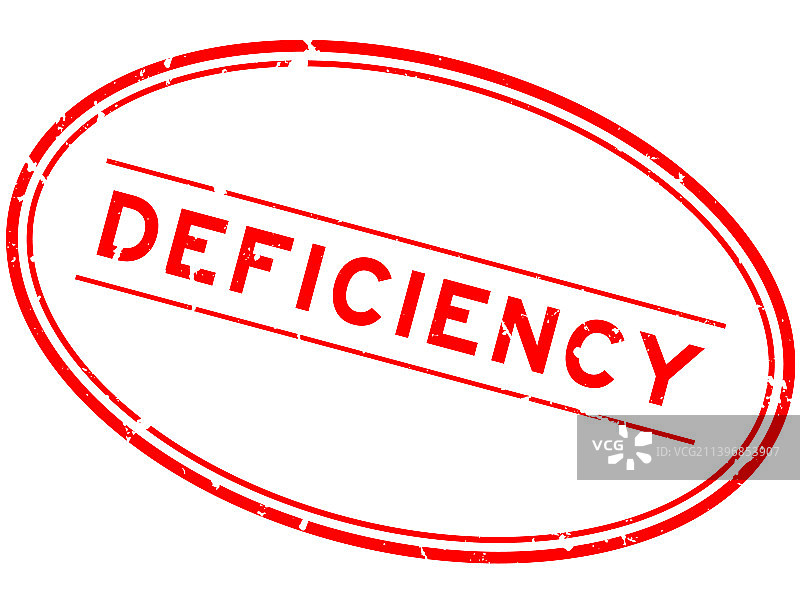 红色复古缺陷词语橡胶印章图片素材