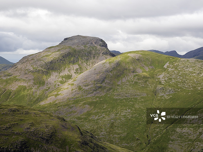 从格拉拉马拉看英国湖区的美景图片素材