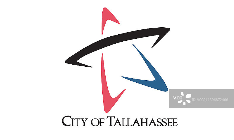 佛罗里达州塔拉哈西市旗帜图片素材