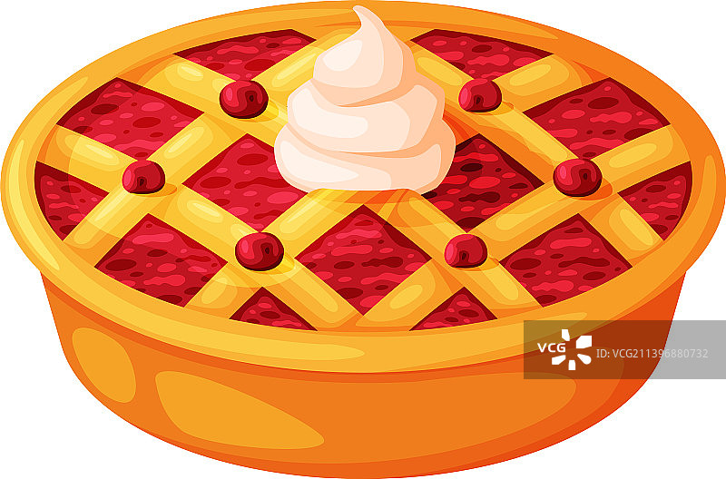 蔓越莓馅饼图片素材