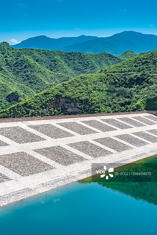北京门头沟斋堂水库图片素材