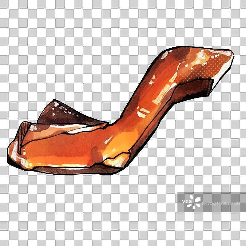 禽类料理 鸡鸭鹅肉 美味餐饮手绘菜单图片素材