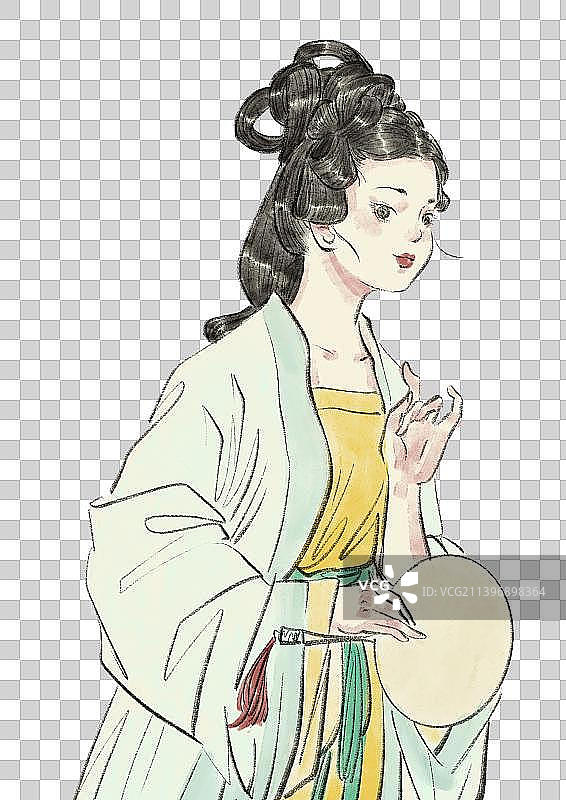 古风女性图片素材