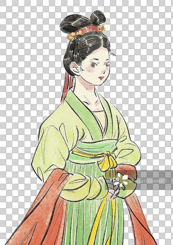 古风女性图片素材