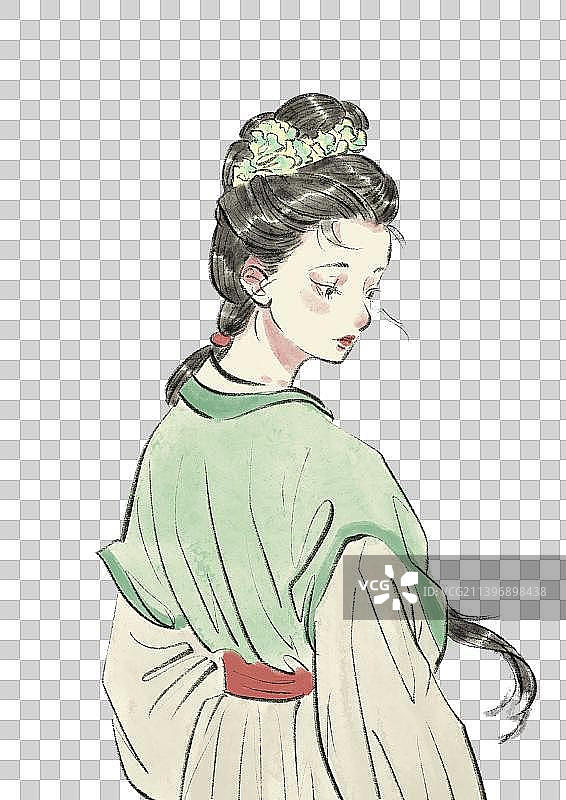 古风女性图片素材