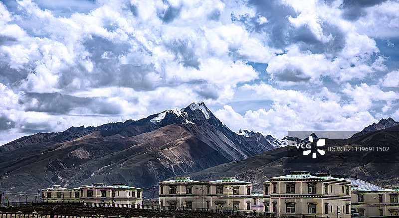 藏民新居图片素材