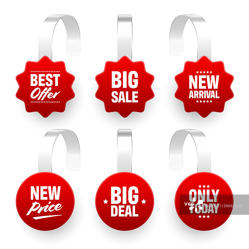 超市促销摇摆器图片素材