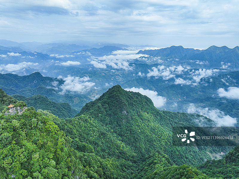 大美秦岭塔云山，图片素材