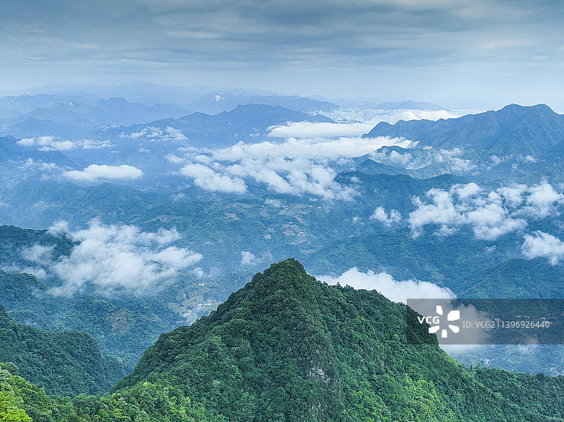 大美秦岭塔云山，图片素材