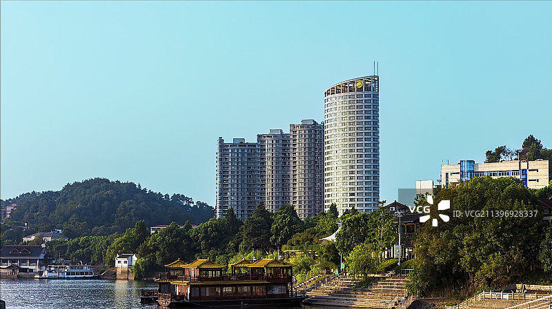 千岛湖中心湖区图片素材