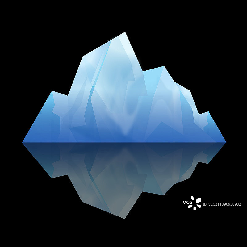 冰山一角图片素材