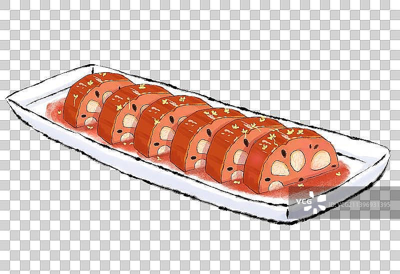 桂花糖藕图片素材