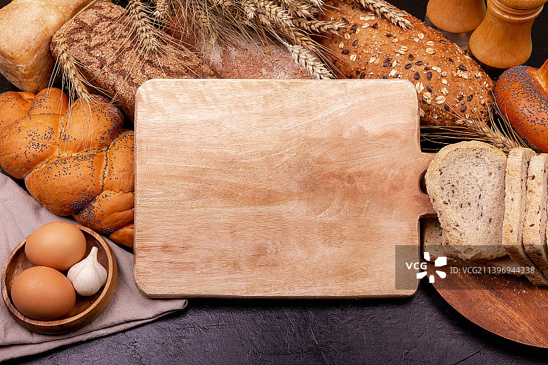 美味的早餐，碳水化合物有机食品，自制美食图片素材