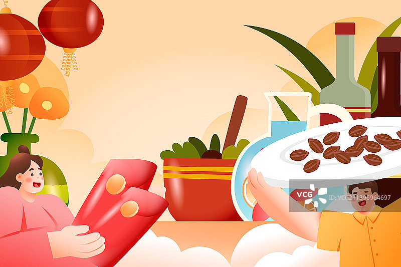 卡通中秋佳节家人情侣团圆传统节日习俗月饼月桂兔子美食餐饮吃饭电商餐厅中式美味食物中国风国潮矢量插画图片素材