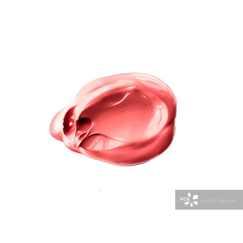 粉色珊瑚美容样品，护肤化妆品图片素材