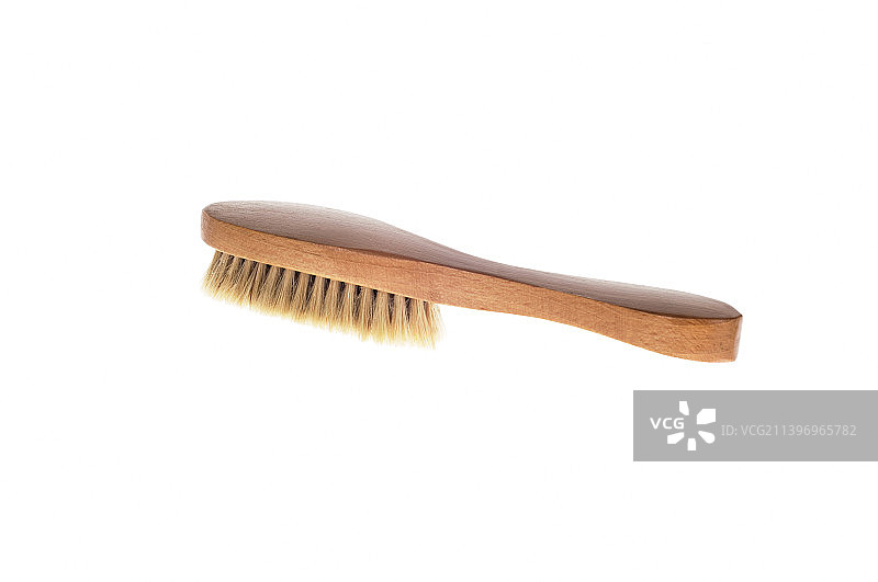 白色背景下的梳子特写，波兰图片素材