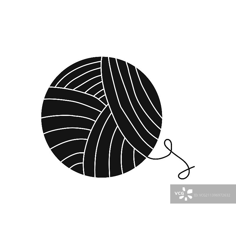 手绘剪影图片素材