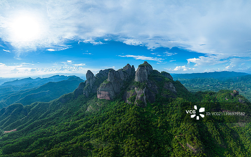 容县都峤山风光图片素材