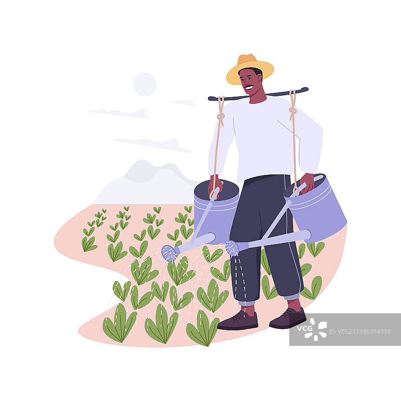 生物虫害防治隔离卡通图片素材