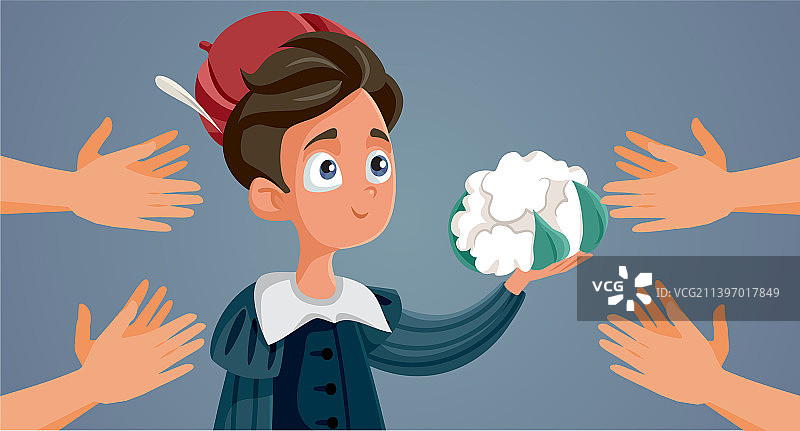 观众为扮演哈姆雷特的小男孩鼓掌图片素材