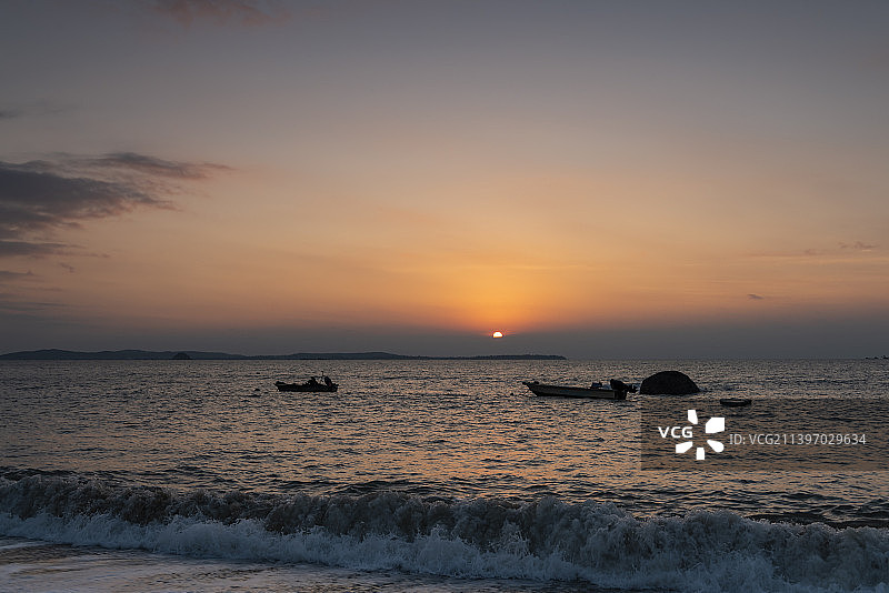 厦门黄厝海滩图片素材