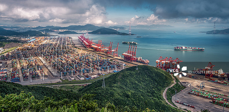 宁波舟山港图片素材