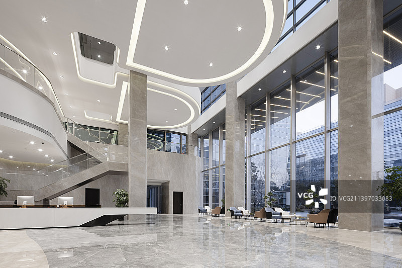 办公楼大厅图片素材