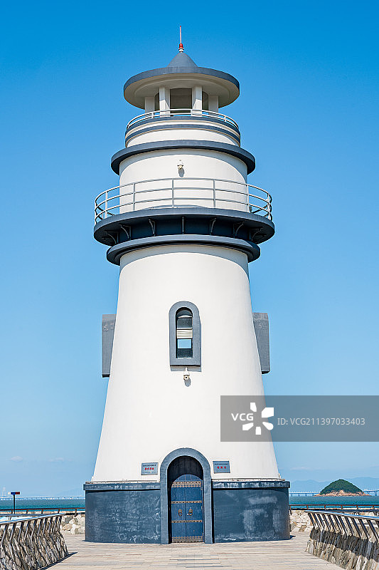 珠海爱情邮局灯塔图片素材