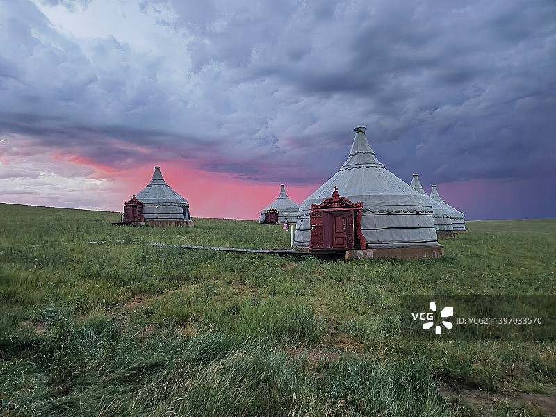 呼伦贝尔大草原图片素材