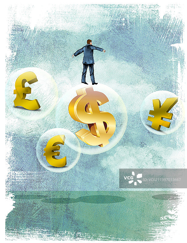 经济泡沫图片素材