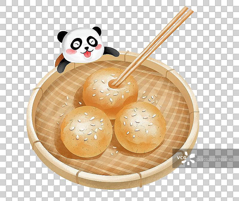 四川成都美食之三大炮图片素材