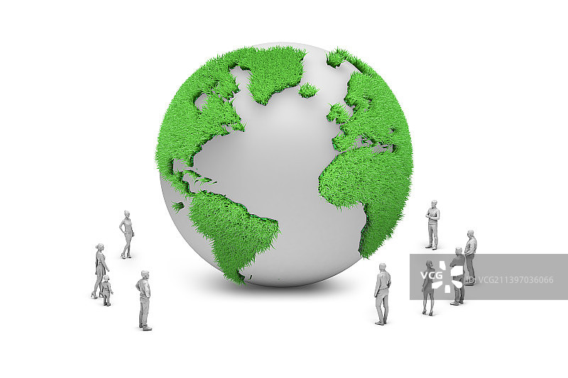 绿色地球图片素材
