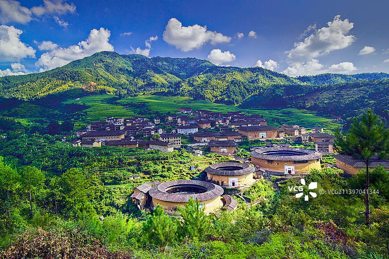 永定---客家围屋图片素材