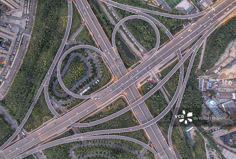 武汉国博立交图片素材