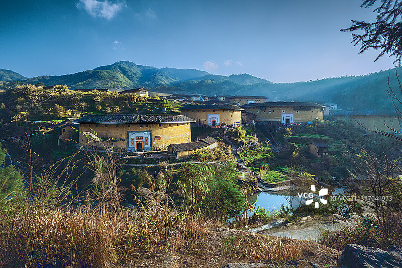 永定---客家围屋照图片素材