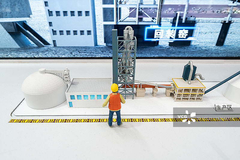 工厂微缩模型图片素材