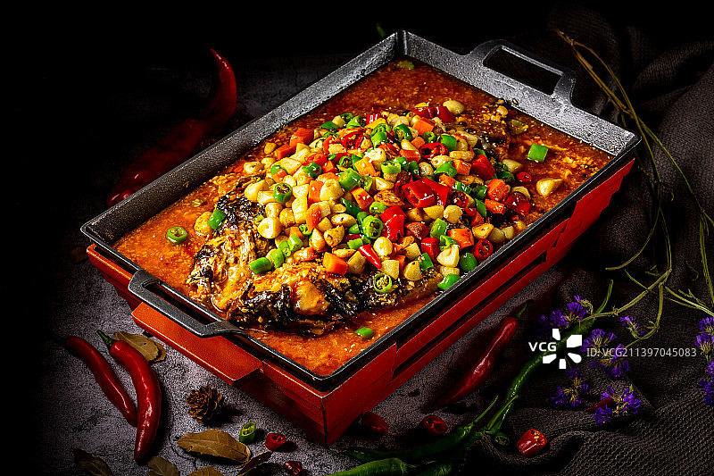 烤鱼图片素材