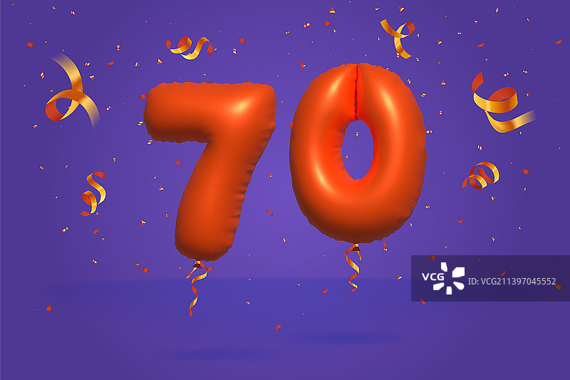 3D数字70折扣促销图片素材