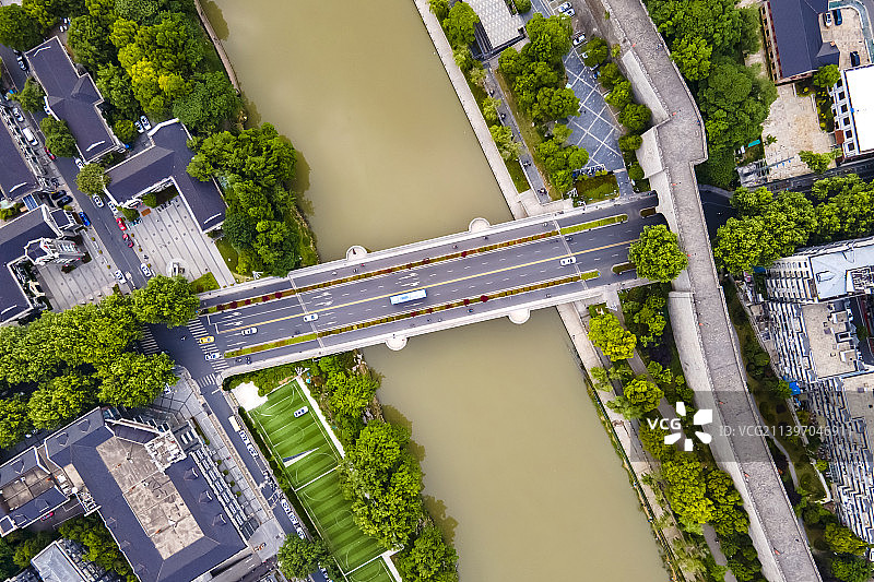 航拍南京雨花门、1865创意园图片素材