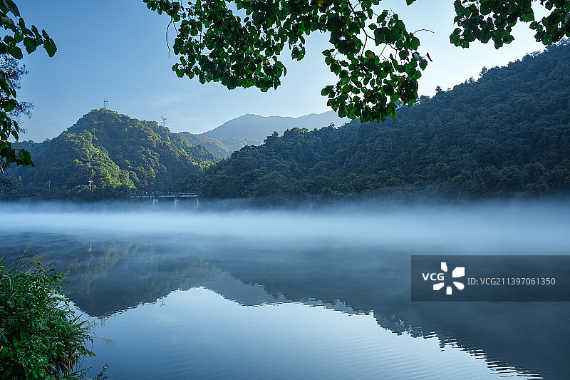 湖南郴州小东江风光图片素材