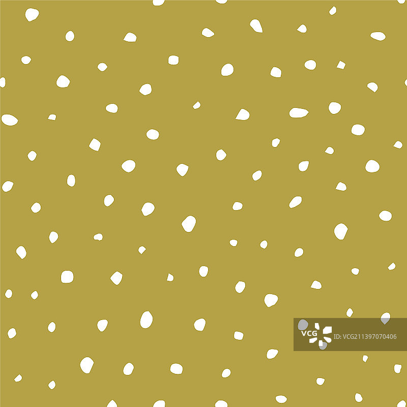 橄榄色小波点纸屑图案设计图片素材