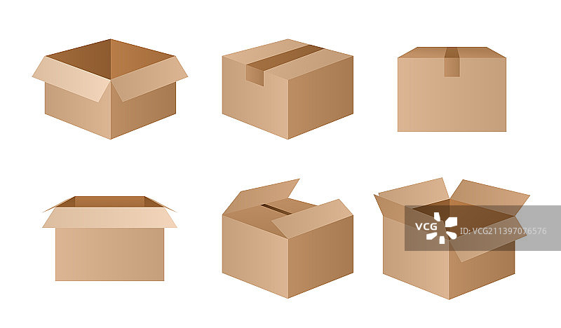 盒子组合图片素材