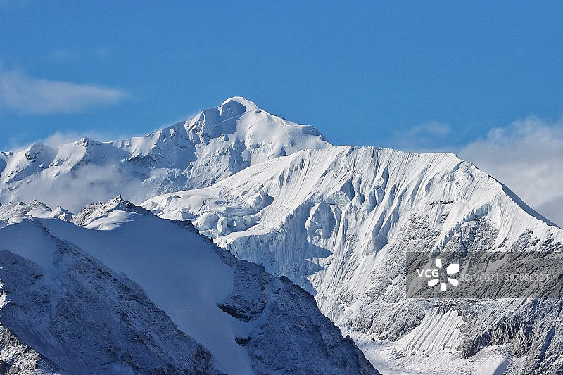 卓奥友雪山图片素材