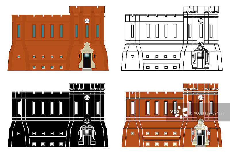 巴西累西腓文化城堡图片素材