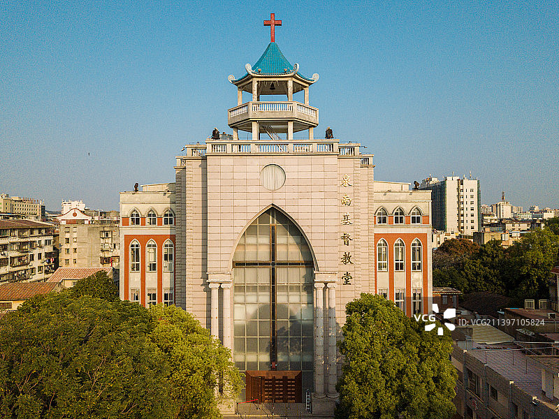 中国福建泉州基督教堂图片素材