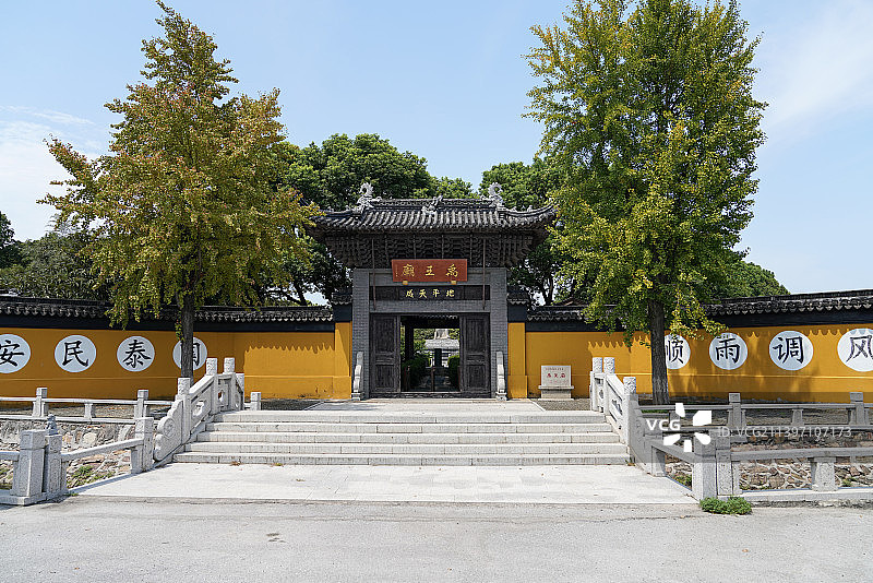 江苏省 苏州市 西山 禹王庙图片素材